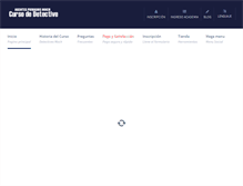 Tablet Screenshot of cursodetective.com